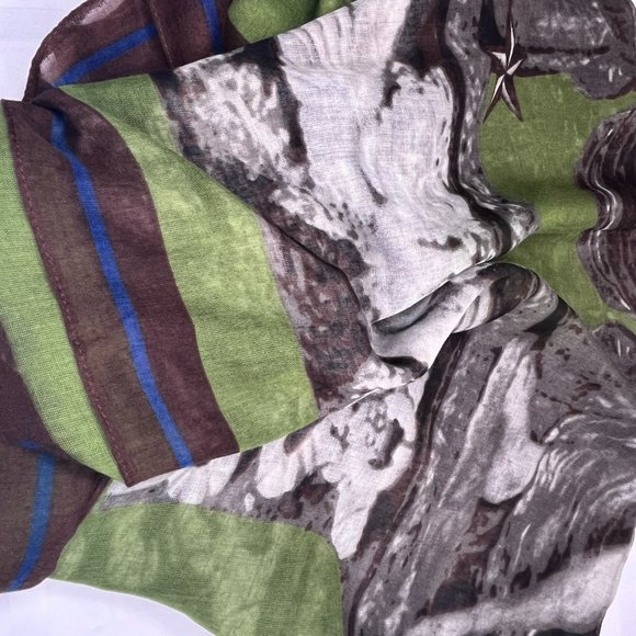 NWT Artistic Oversized Angel Wings Scarf by Sana – Handmade Elegance - Picture 7 of 16